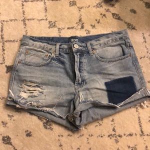 BDG denim shorts